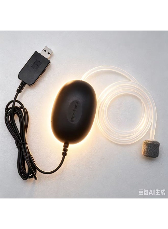 USB aquarium air pump with adjustable flow rate - Image 1