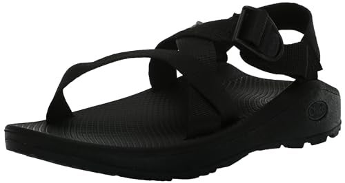Chaco Mens Z1 Cloud Sandal Solid Black 9