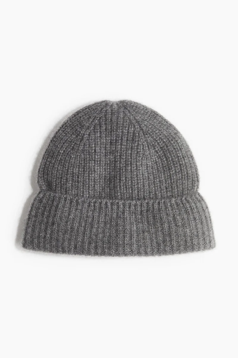 H&M Rib-knit cashmere hat