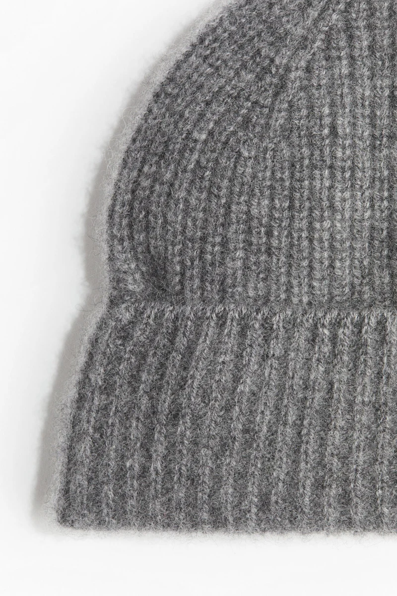 H&M Rib-knit cashmere hat