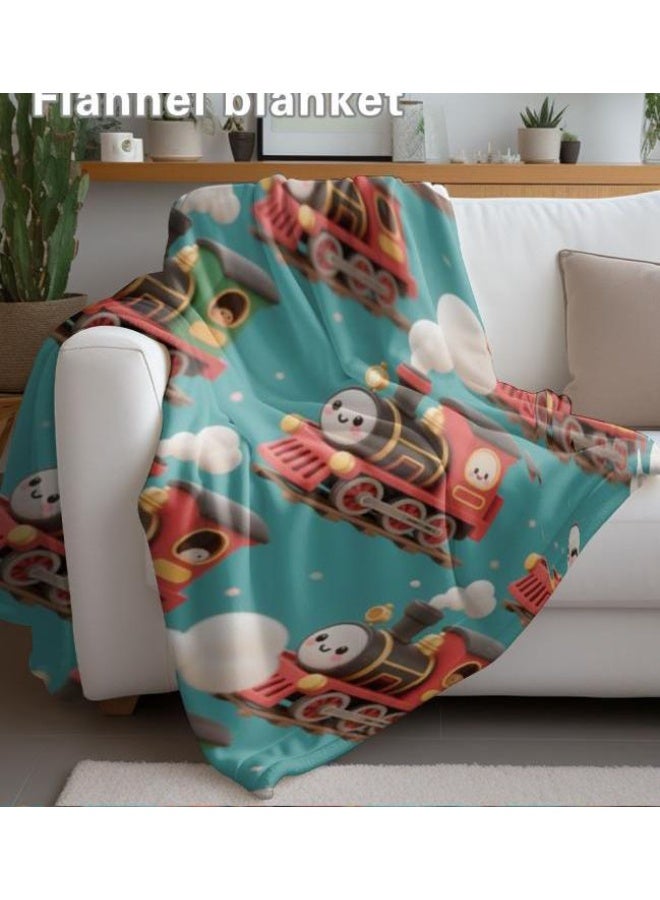 general Flannel thin blanket (warm and comfortable, suitable for sleep, gaming, dust removal and sandproof) 150cm*200cm - 313 - Image 4