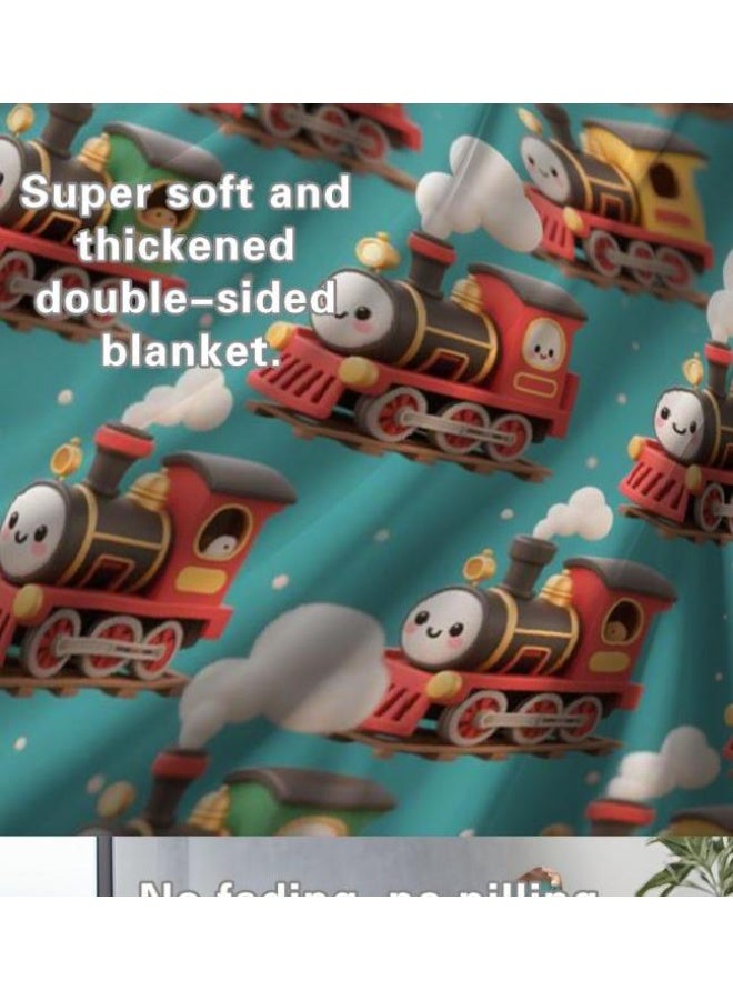 general Flannel thin blanket (warm and comfortable, suitable for sleep, gaming, dust removal and sandproof) 150cm*200cm - 313 - Image 5