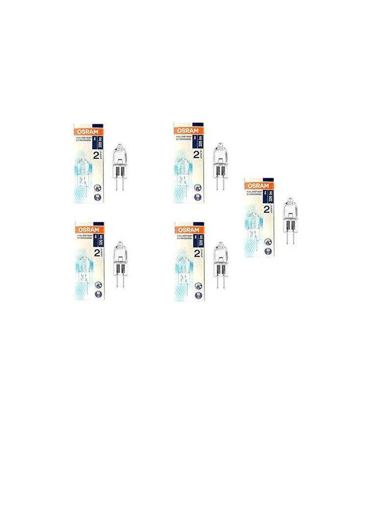 Osram - Osram Home Decorative Halogen Capsule Bulb, 20W G4, 12V, (Pack of 5) - Image 1
