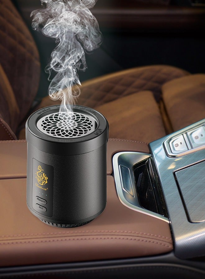 بخون مبخرة كهربائية 2 في 1 من الفحم والعود من النوع C مبخرة محمولة موزع Aoma للسيارة - Image 5