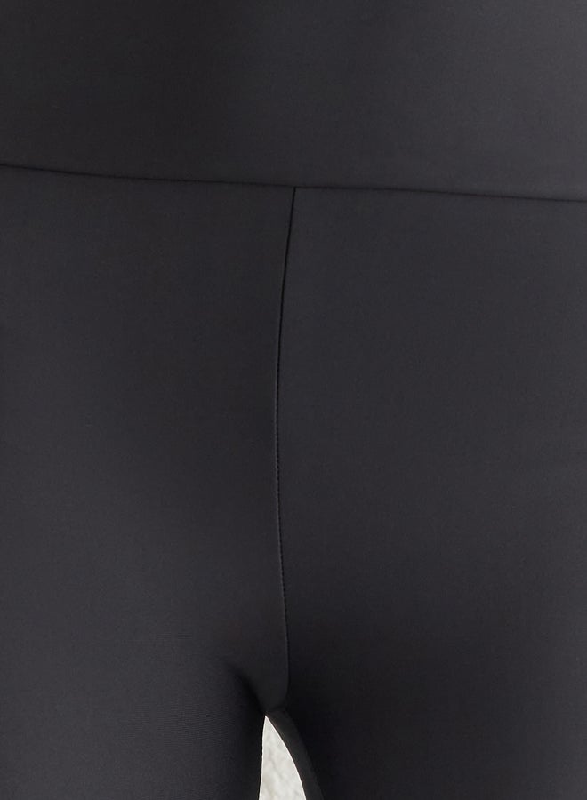 trendyol Anthracite Full Length Straight Cut Recovery Diver Knitted Sports Leggings - Image 3