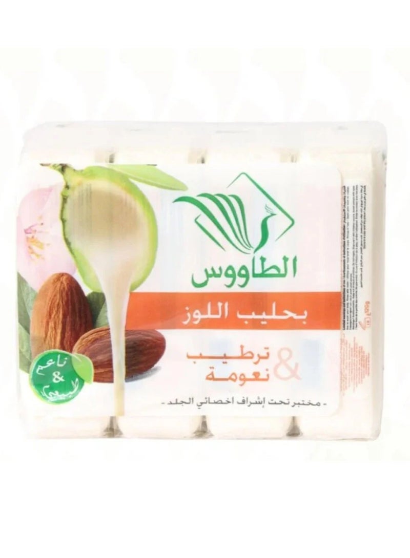 Taous Soap with Almond Milk 4*120g