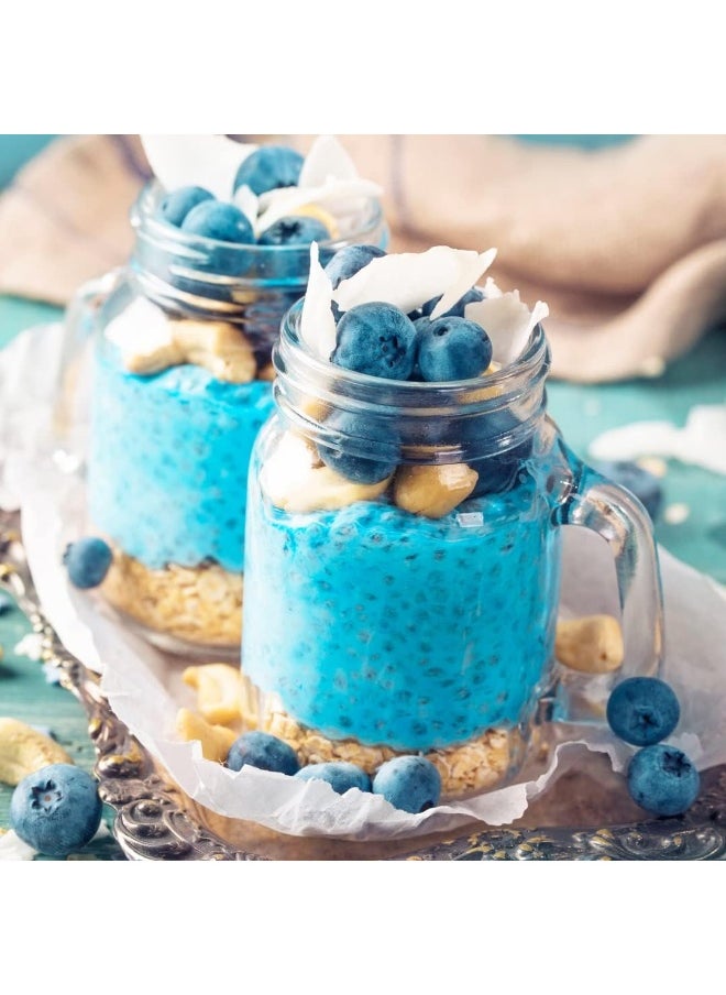 Ellie's Best - Blue Spirulina Powder 100% Pure Superfood Supplement Brilliant Blue Natural Food Coloring Pure Water Extracted - Image 1