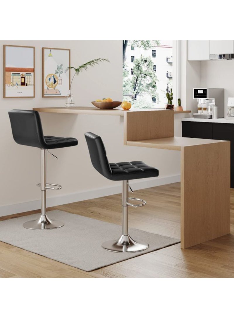 Mahmayi Mahmayi Ultimate C8541 Bar Stool PU مجموعة من 2  - Image 3
