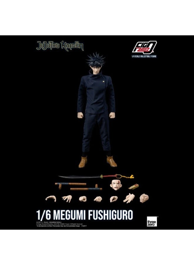 THREEZERO Jujutsu Kaisen Megumi Fushiguro 1/6 Scale FigZero Action Figure by ThreeZero 