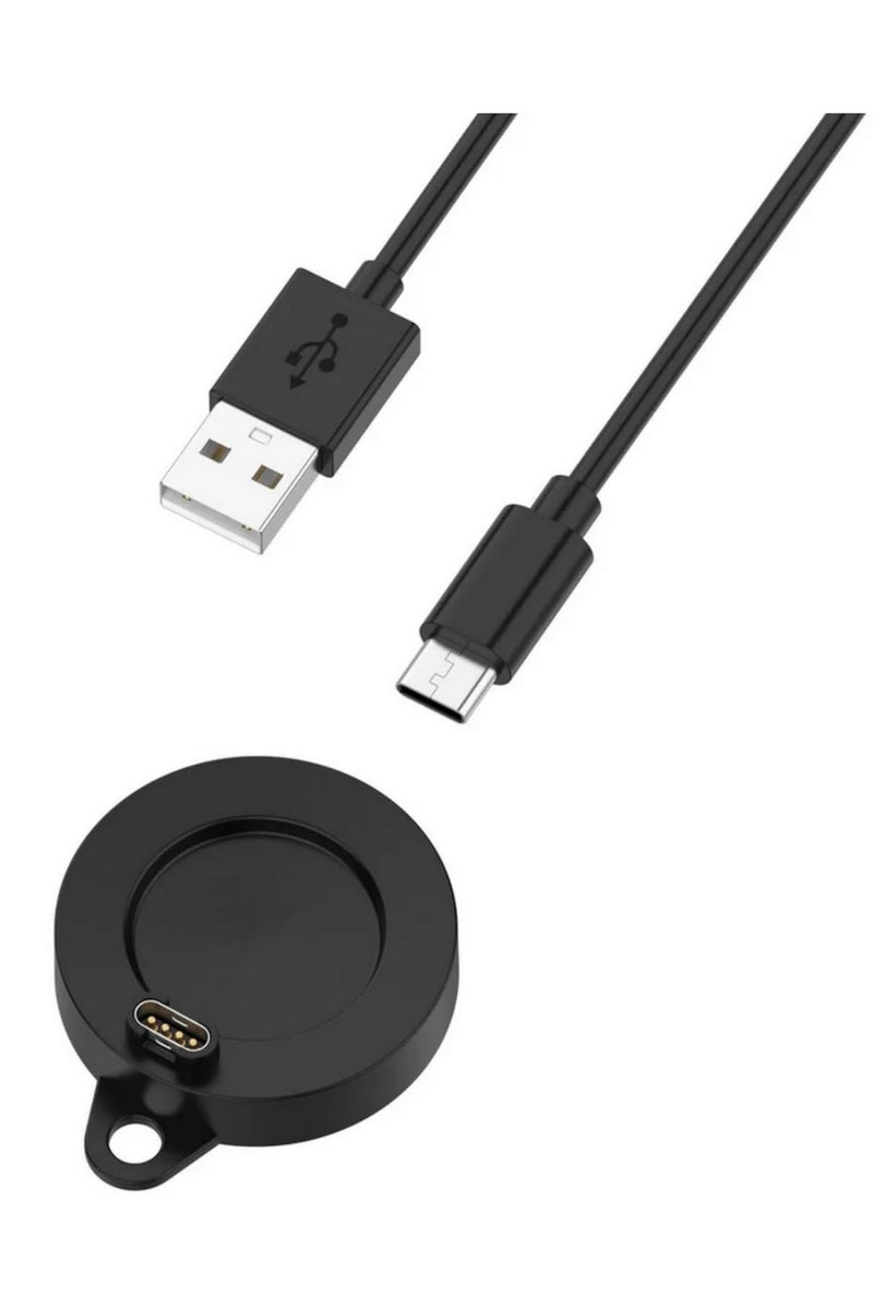 Universal Connected Wireless Fast Charging Dock for Garmin Venu X1 Quatix 8 Fenix 8 7 6 5 Tactix 8 Forerunner 570 970 Vivoactive Smartwatches and More only Adapter - Image 4