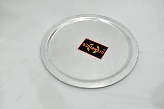 Sonanshi Sonanshi Aluminium Patila/Bhagona/Tapeli with LID (5 Litre), Silver  - Image 4