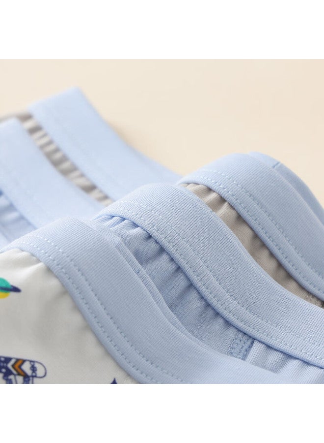 Hodo Boys' Cotton Boxer Briefs, Class A Antibacterial Underwear, Youth Boxer Shorts K4059 150 - Image 2