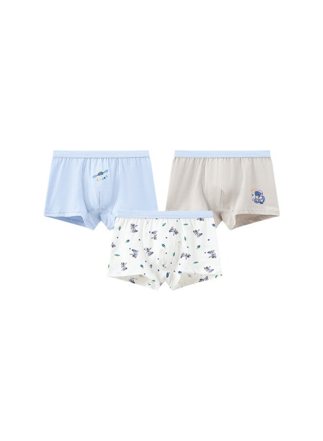 Hodo Boys' Cotton Boxer Briefs, Class A Antibacterial Underwear, Youth Boxer Shorts K4059 150 - Image 3