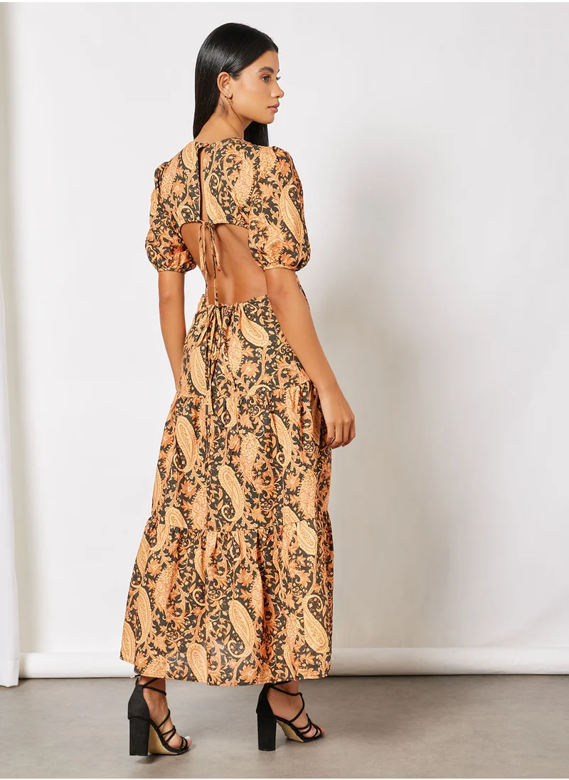 Charlie Holiday. Printed Maxi Dress