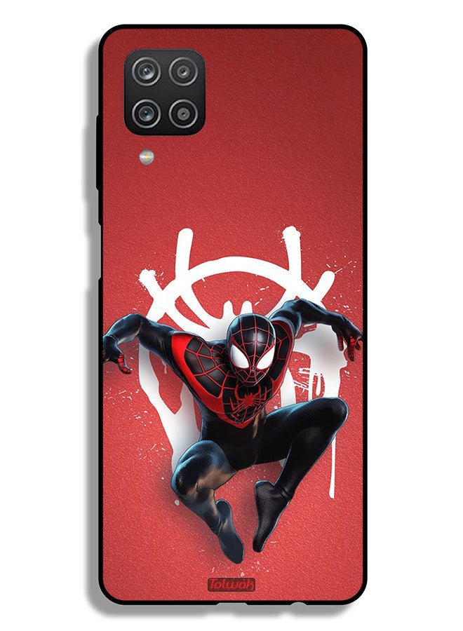 Tolwak Samsung Galaxy A12 Protective Case Cover Spiderman - Image 1
