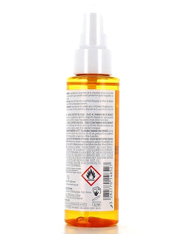 Klorane BIO Tamanu and Monoi Oil 100 ML - Image 2