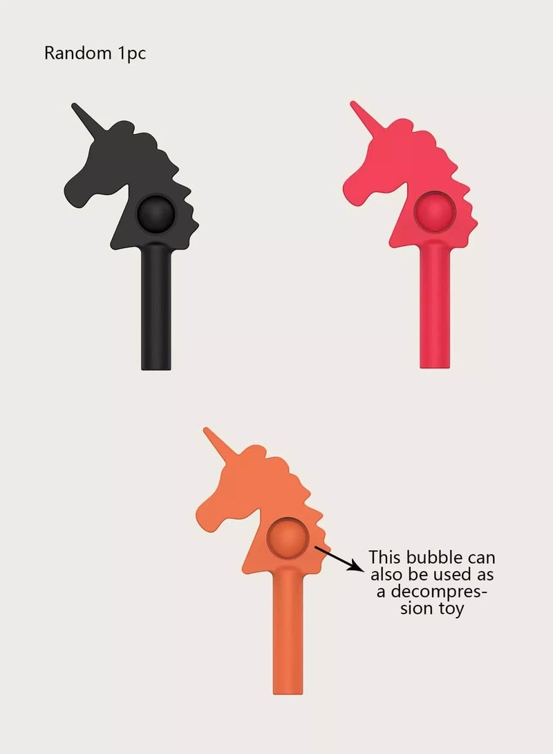 Generic 1pc Random Unicorn Pencil Cap  - Image 5