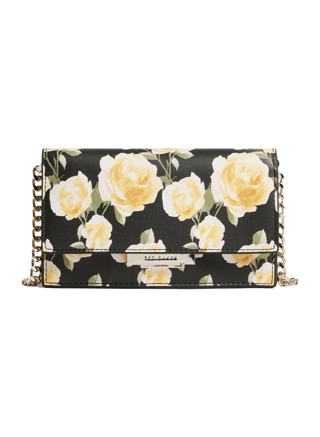 Ted Baker Printed Lock Purse on a Chain - Image 1