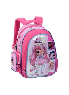 MARVEL Lol Surprise! Tweens Multi Compartment Zipper Closure Backpack Pink 35 x 12 x 25 cm FKST-32014  - Image 2