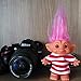 Yintlilocn Vintage Troll Dolls Adorable for Collections School Project Arts and Crafts Party Favors 75 Tall RedInclude The Length of Hair - Image 4