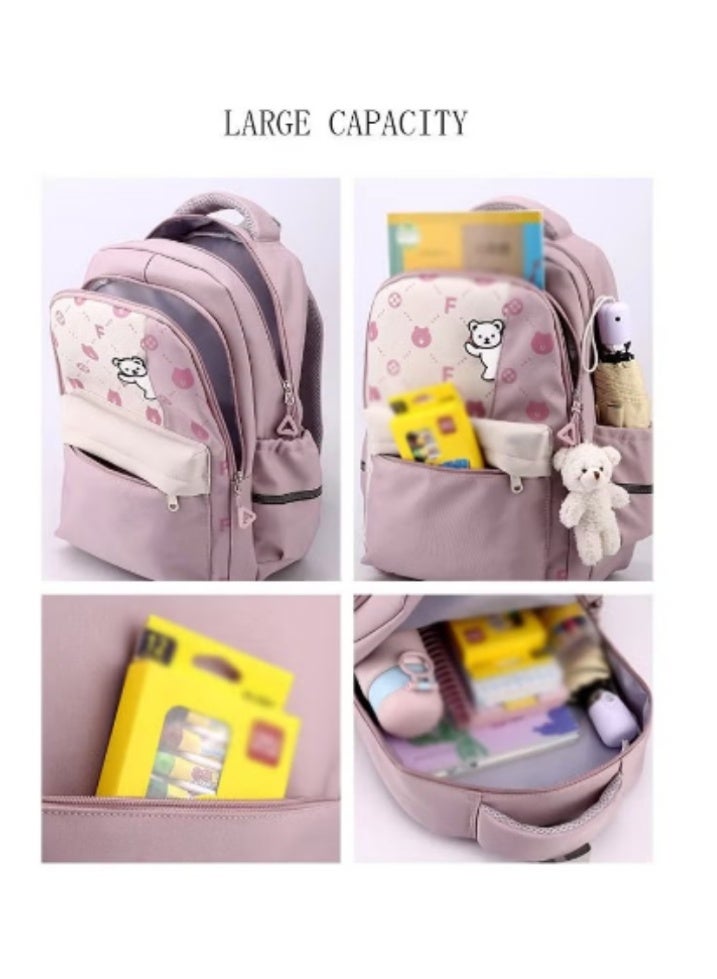 DUNISO Breathable & Anti - theft Cute Bear Backpack - Image 3