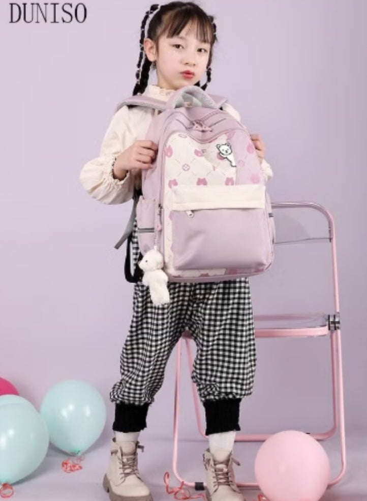 DUNISO Breathable & Anti - theft Cute Bear Backpack - Image 2