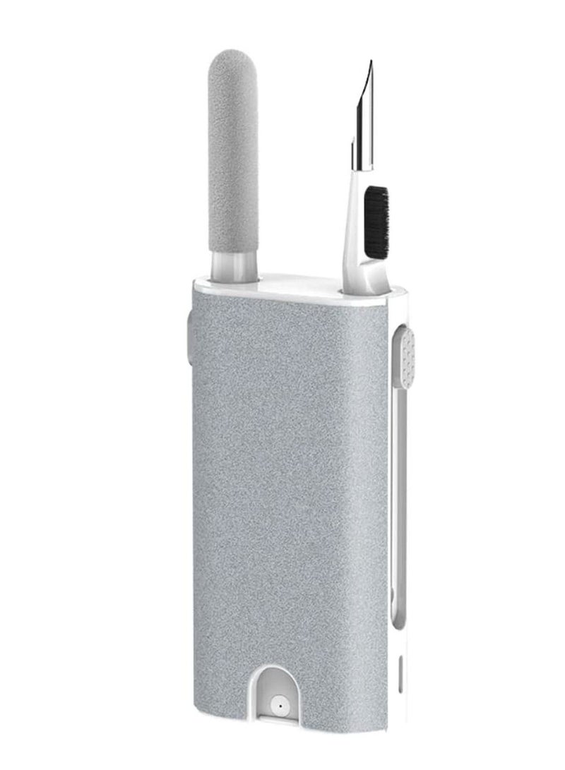 Excefore Multi Cleaning Bluetooth Earphones Pen Earbuds Cleaner Kit Portable Multipurpose Tool Box for Mobile Phone Keyboard Wireless Earplugs Charging Laptops Camera Dust  - Image 1