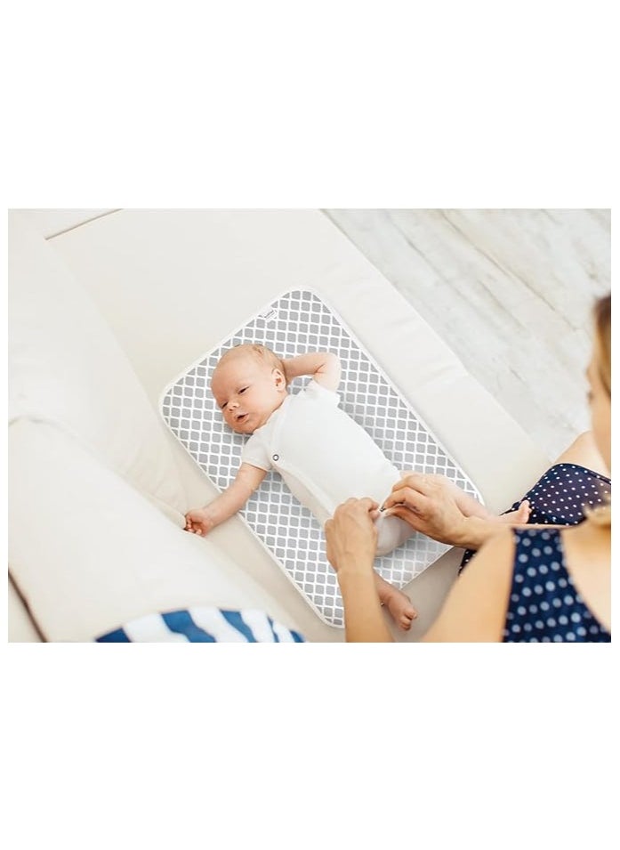 Moro Moro Baby Waterproof Changing Pad, 50x70 cm, Soft Cotton Surface  - Image 2