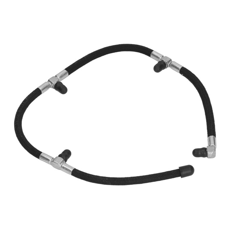 Engine Injector Fuel Return Pipe Rubber Oil Return Tube Replacement for Fuso 4M50 53cm Length - Image 3
