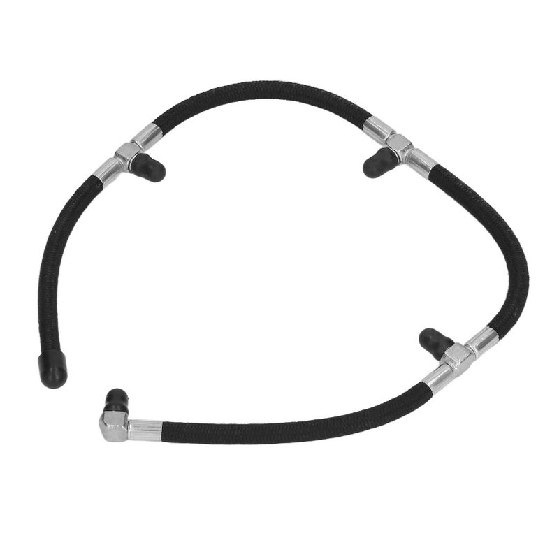 Engine Injector Fuel Return Pipe Rubber Oil Return Tube Replacement for Fuso 4M50 53cm Length - Image 2