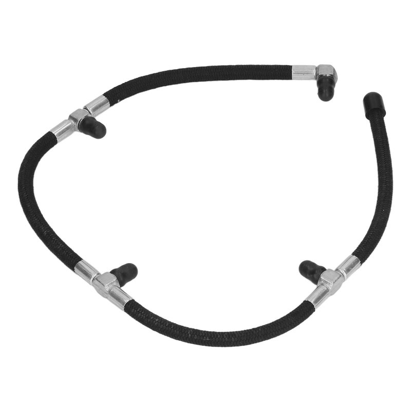 Engine Injector Fuel Return Pipe Rubber Oil Return Tube Replacement for Fuso 4M50 53cm Length - Image 4