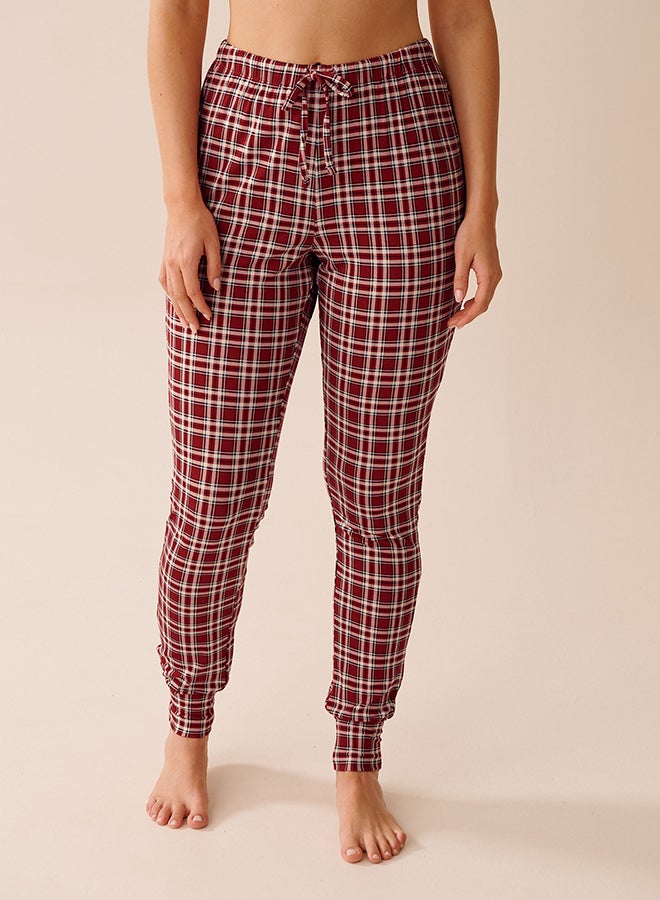 La Vie en Rose Gingerbread Print Long Sleeve PJ Set - Image 4