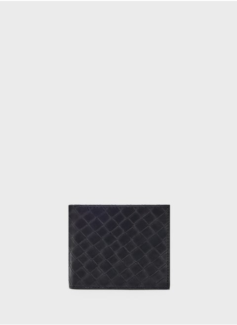 Weave Texture Bi-Fold Wallet