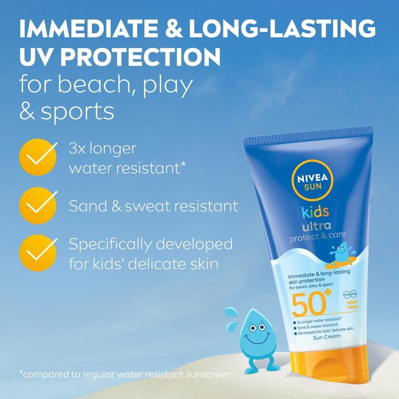 Nivea , Sun Lotion, Kids Swim & Play, SPF 50+, 150ml - Image 2