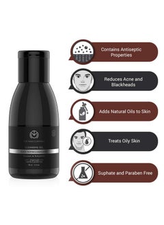 The Man Company Charcoal Kit Set Of 6 - Body Wash, Shampoo, Face Scrub, Face Wash, Cleansing Gel, Soap | Best Gift For Men | Combo Set For Husband, Boyfriend  - Image 4