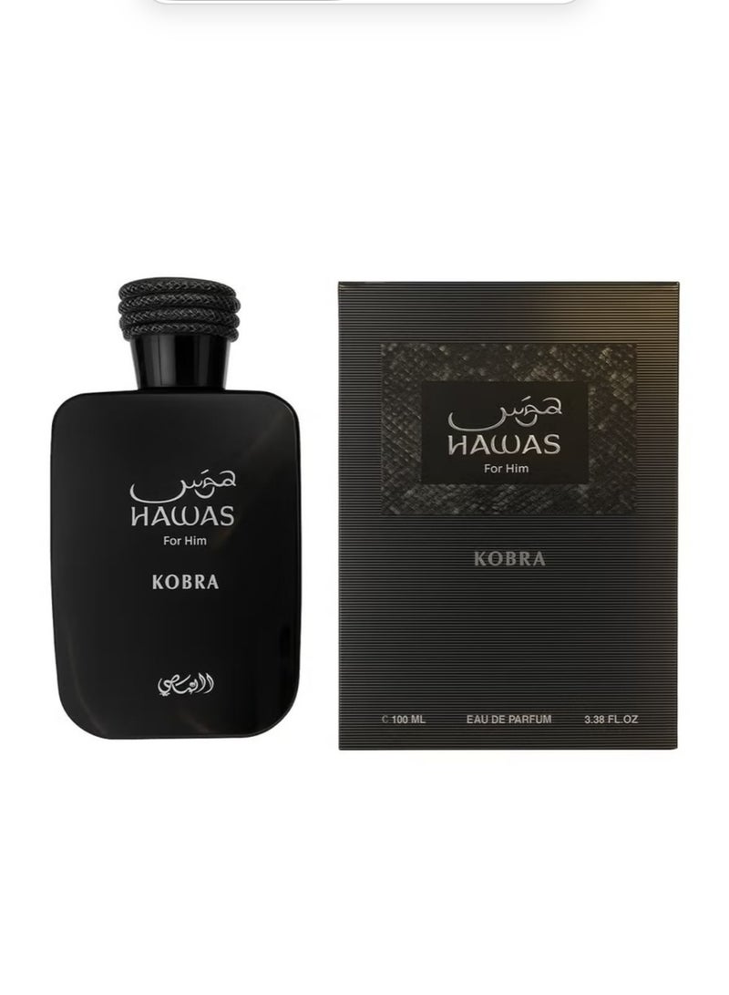 الرصاصي هواس كوبرا أو دو بارفان للجنسين 100 مل - Image 2