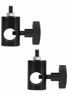 Y&D 2PC Tripod Head Adapter Convert Light Stand Aluminum Ball with 1/4" Screw for LED Ring Monopod Bracket Load 8KG  - Image 1