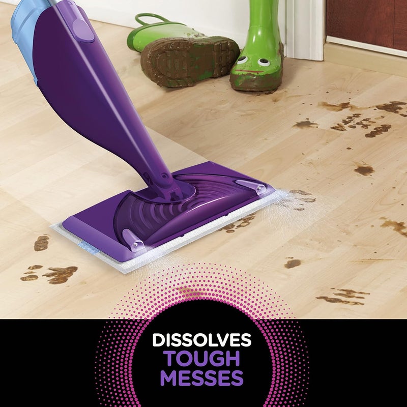 Swiffer WetJet Mopping Kit 46" - Purple - Image 5