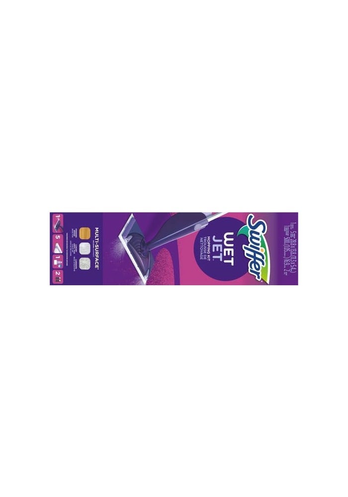 Swiffer WetJet Mopping Kit 46" - Purple - Image 3