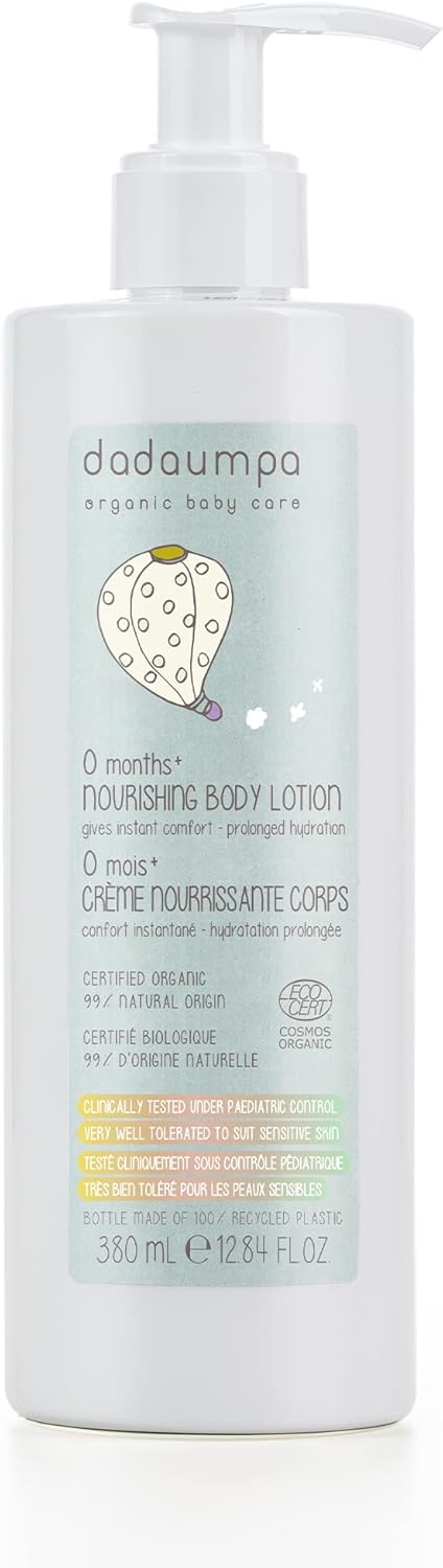 Nourishing Body Lotion for Newborns Baby Moisturiser 0 Months Gentle Hydration Cream for Babies Newborn Baby Skincare Baby Care Essentials 380ml