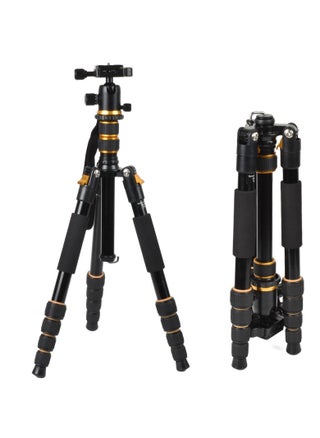 Camera Stand with Bluetooth Remote, Camera Tripod with Detachable Head，Universal Phone Mount, Reinforced Aluminum Tall Tripod for Vlog Live Streaming, Black - pzsku/Z99C9DEC1CF83E75C0AE6Z/45/_/1731665533/f2e4c984-2c47-4871-a2d2-cff9af7654d1