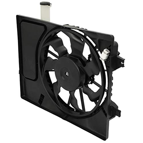 SCITOO 621-528 622580 Radiator Cooling Fan Compatible for 2011-2013 for Hyundai Elantra 2013-2015 for Hyundai for Elantra GT 2014 for Kia Forte 2014 for Kia Forte Koup 2014 for Kia Forte5 - Image 2