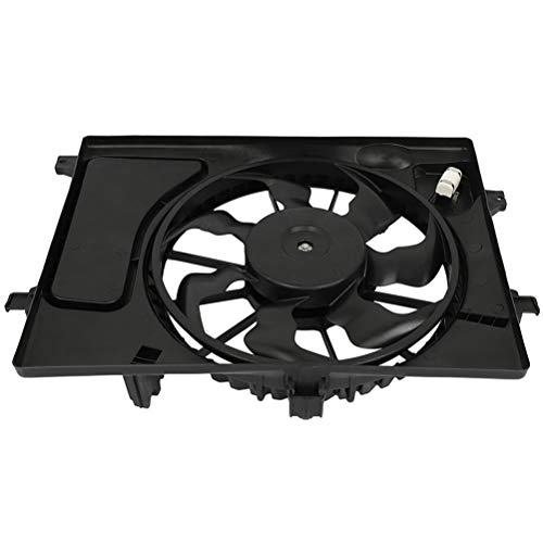 SCITOO 621-528 622580 Radiator Cooling Fan Compatible for 2011-2013 for Hyundai Elantra 2013-2015 for Hyundai for Elantra GT 2014 for Kia Forte 2014 for Kia Forte Koup 2014 for Kia Forte5 - Image 4