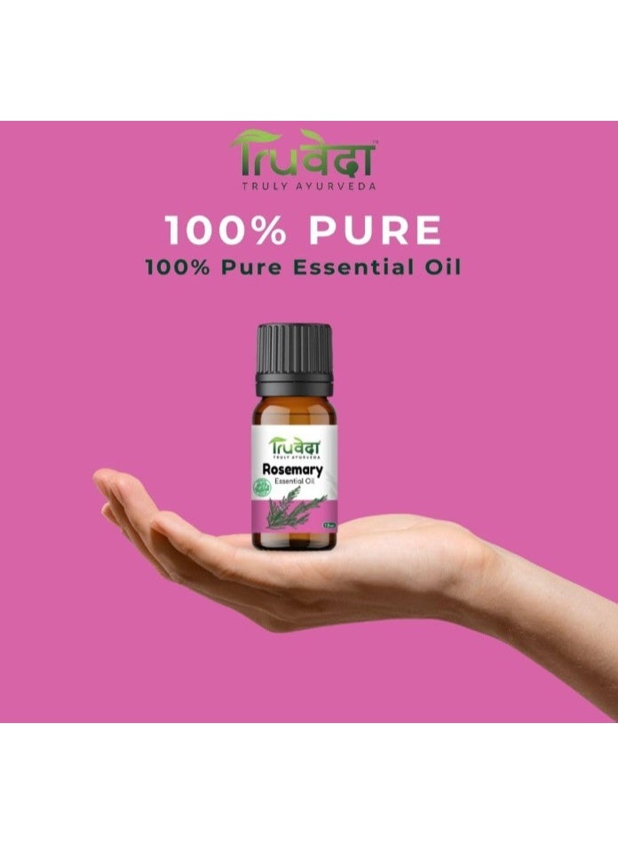 Truveda Rosemary Essential Oil For Hair and Skin - 15ml - Image 5