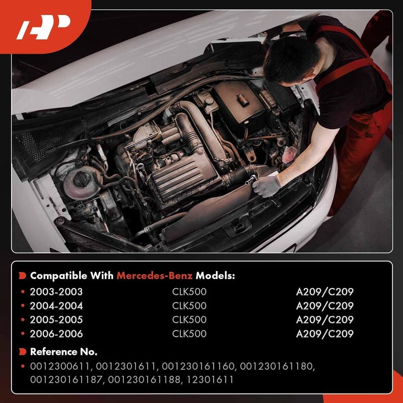 A-Premium AC Compressor Control Solenoid Valve for Mercedes-Benz CLK500 2003-2006 - Image 2