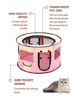 Kidle Folding Dog Cage Pet Tent Outdoor Dog Bed Enclosure Cat Cage Puppy Cage 90*90*55cm  - Image 4