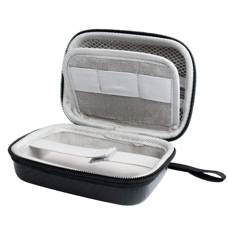 Jiusion Hard Case for Carson MicroBrite Plus Pocket Microscope MM300 or MM300MU and MicroFlip MP250 or MP250MU Travel Storage Carrying Include Carabiner and Strap - Image 2