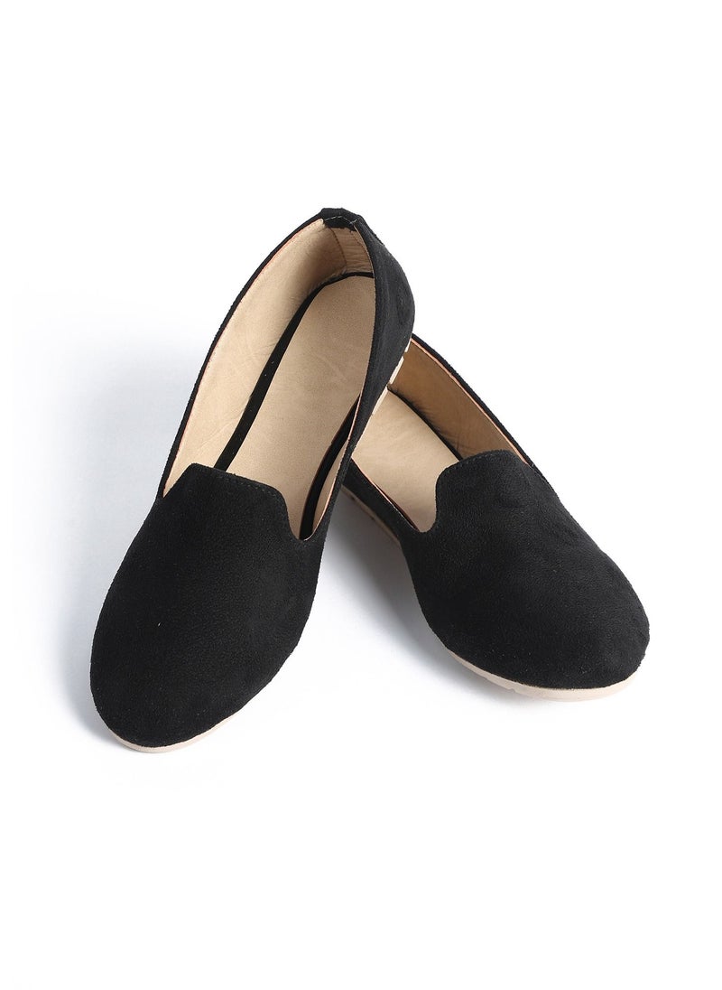 Zahwa Balerina Sedue Round Crep Flat  - Image 3