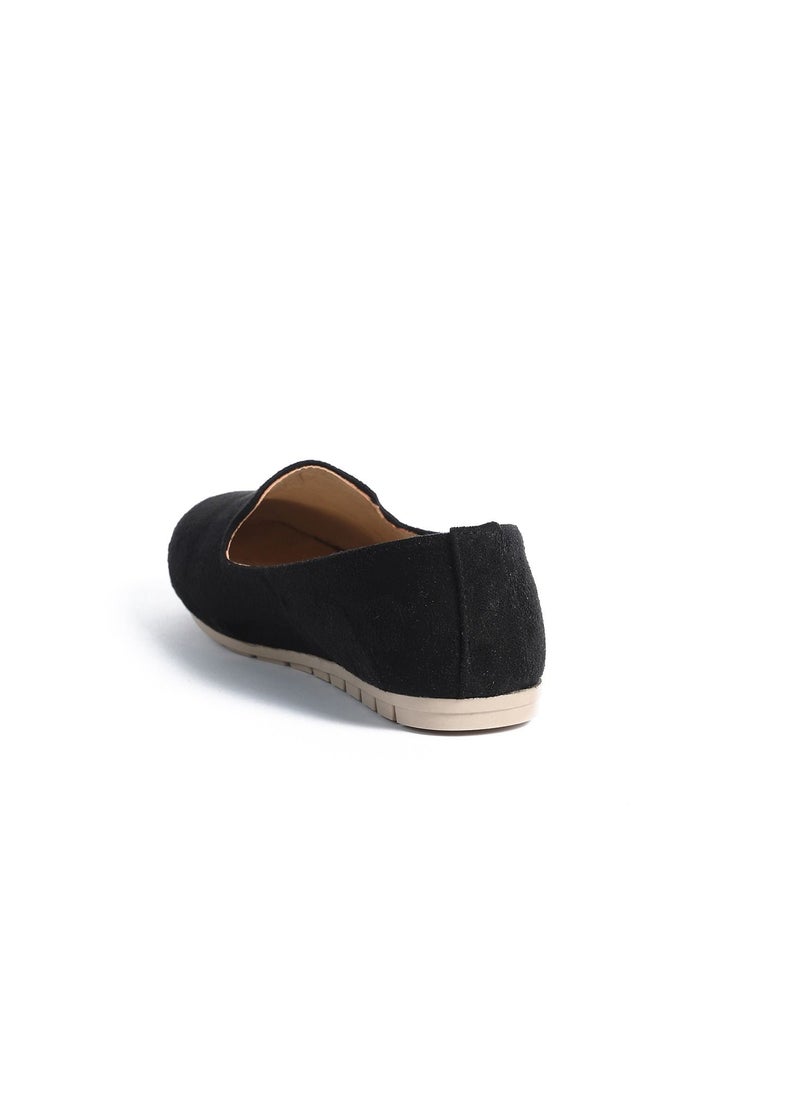 Zahwa Balerina Sedue Round Crep Flat  - Image 4