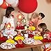 BQC 9 Pcs Firetruck Birthday Decorations Fire Hydrant Centerpiece Firefighter Birthday Party Decorations Fire Truck Party Favors Fire Truck Birthday Party Supplies - Image 4